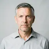 Portrait of Marcus Reed, finance director
