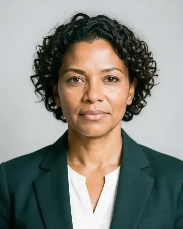 Portrait of Iris Caldwell, integration lead